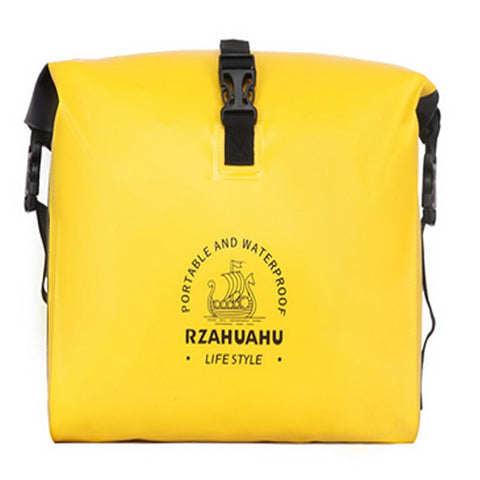 RZAHUAHU 9L Waterproof PVC Motorcycle Tool Bag Motorbike Handlebar Saddle Storage Bag