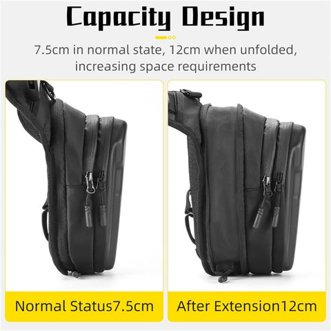 WEST BIKING YP0707352 Motorcycle Leg Bag Oil Tank Bag Crossbody Bag
