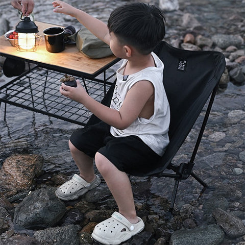 SHINETRIP A428 Low Back Camping Backpacking Chair Ultra-light Portable Folding Chair for Beach Picnic