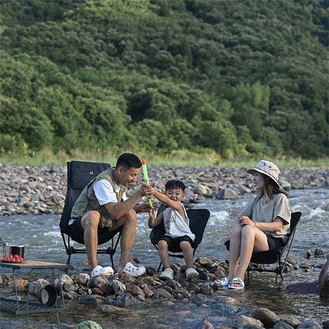 SHINETRIP A428 Low Back Camping Backpacking Chair Ultra-light Portable Folding Chair for Beach Picnic