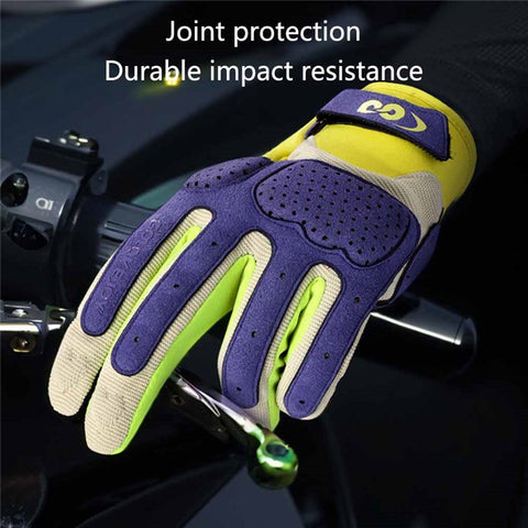 GOLOVEJOY XG79 1 Pair Cycling Anti-Slip Gloves Breathable Touch Screen Hand Gloves