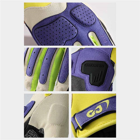 GOLOVEJOY XG79 1 Pair Cycling Anti-Slip Gloves Breathable Touch Screen Hand Gloves