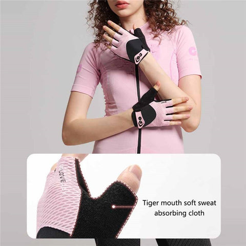 GOLOVEJOY XG78 1 Pair Fitness Men's Gloves Breathable Half Finger Women's Hand Gloves