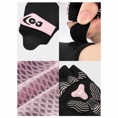 GOLOVEJOY XG78 1 Pair Fitness Men's Gloves Breathable Half Finger Women's Hand Gloves