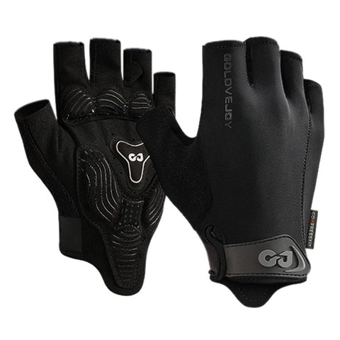 XG81 1 Pair Half-Finger Gloves Anti-Slip Shock-Absorbing Hand Gloves for Men, Women