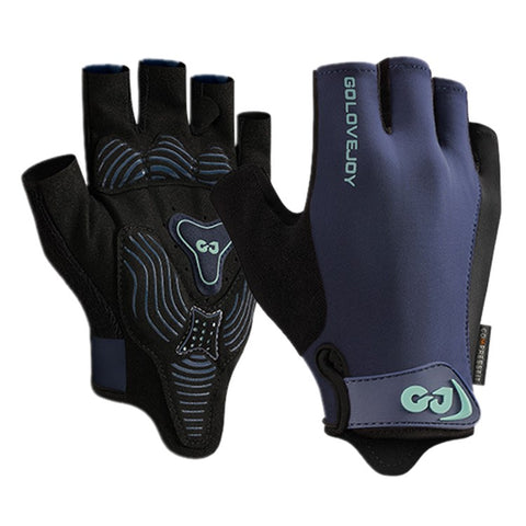 XG81 1 Pair Half-Finger Gloves Anti-Slip Shock-Absorbing Hand Gloves for Men, Women