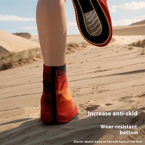 GOLOVEJOY XWZ13 Outdoor Hiking Sand Proof Shoe Cover Protective Gaiters with Back Zipper