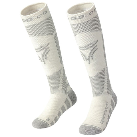 GOLOVEJOY DRWZ07 For Children Autumn Winter Sports Socks High Tube Compression Ski Socks