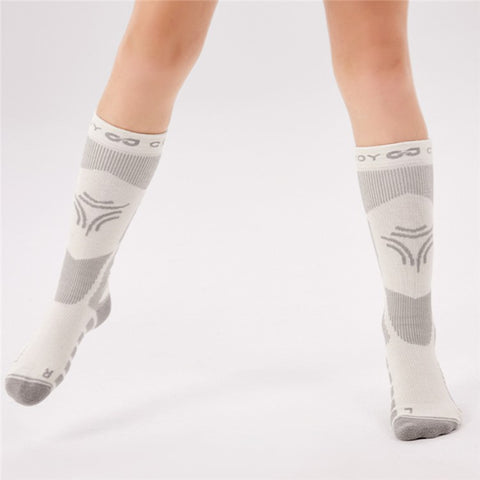 GOLOVEJOY DRWZ07 For Children Autumn Winter Sports Socks High Tube Compression Ski Socks