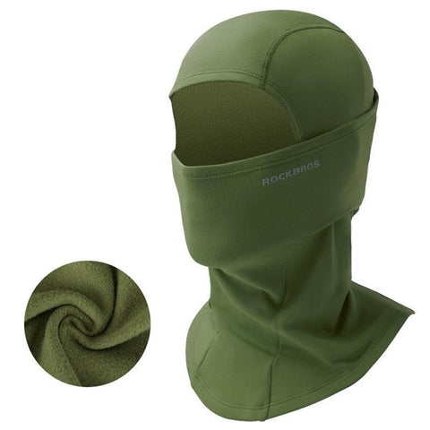 ROCKBROS Outdoor Cycling Windproof Face Mask Winter Thermal Balaclava Helmet Liner Cap