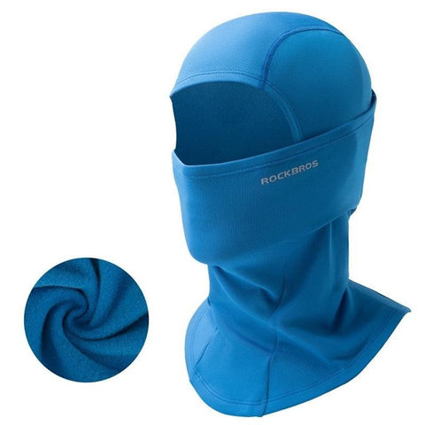 ROCKBROS Outdoor Cycling Windproof Face Mask Winter Thermal Balaclava Helmet Liner Cap