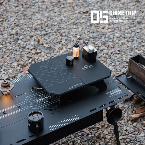SHINETRIP A512 Outdoor Camping Folding Table Multipurpose Two Heights Portable Desk