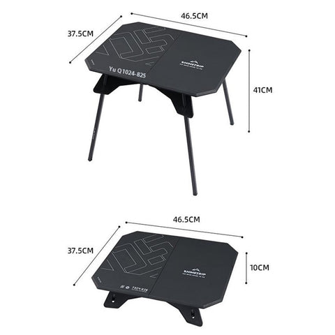 SHINETRIP A512 Outdoor Camping Folding Table Multipurpose Two Heights Portable Desk