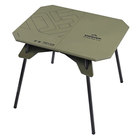SHINETRIP A512 Outdoor Camping Folding Table Multipurpose Two Heights Portable Desk