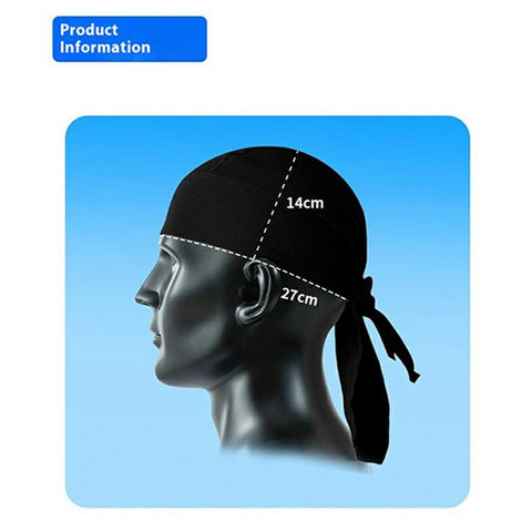 Summer Cycling Cap Helmet Liner Mesh Bandana Sports Hat Breathable Quick Dry Headwear for Outdoor