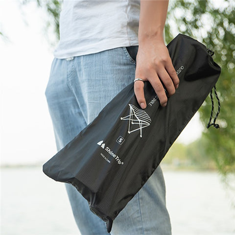 SHINETRIP A292-H0S Folding Camping Table Aluminum Alloy Desk for Outdoor Picnic BBQ, Size S