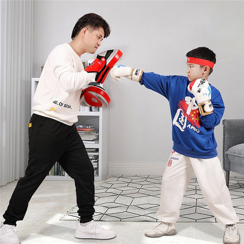 AIBEIJIAN 1Pc Boxing Pads for Children, and Adults, Curved Muay Thai Punching Pad