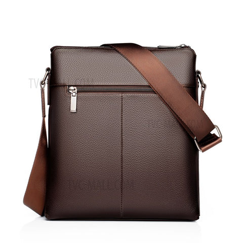 WEIXIER 18067 Multi-pockets Zippered Design PU Leather Crossbody Shoulder Bag