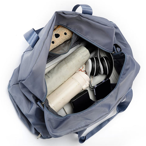 WEIXIER V016 36-55L Carry On Travel Duffle Bag Waterproof Nylon Luggage Handbag