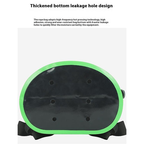 XINDA XD-BAG21 45L Rock Climbing Rope Storage Bag Water Draining Hole Design Hiking Backpack