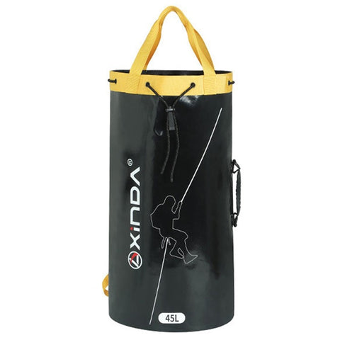 XINDA XD-BAG21 45L Rock Climbing Rope Storage Bag Water Draining Hole Design Hiking Backpack
