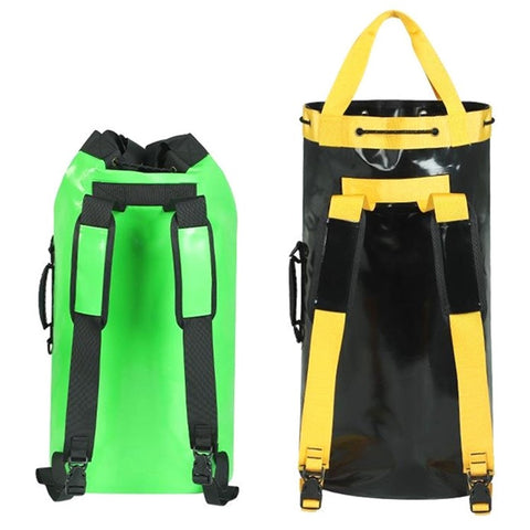 XINDA XD-BAG21 55L PVC Climbing Rope Bag Outdoor Rock Climbing Caving Rope Organizer Drainable Backpack