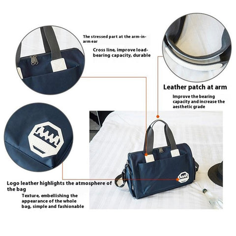 HINDUL Travel Duffel Bag Weekender Overnight Carry On Bag with Shoulder Strap, Size: 30*16*38cm