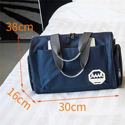 HINDUL Travel Duffel Bag Weekender Overnight Carry On Bag with Shoulder Strap, Size: 30*16*38cm