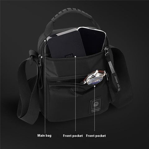 WEPOWER 3023 Men Sport Casual Messenger Bag Nylon Small Crossbody Bag