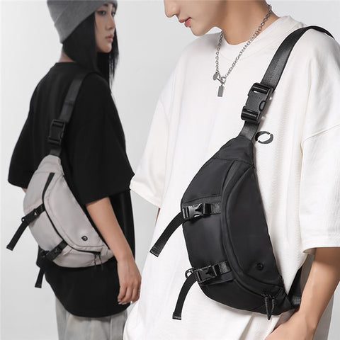 WEPOWER 860 Casual Men Women Chest Bag Waist Pack Nylon Crossbody Bag