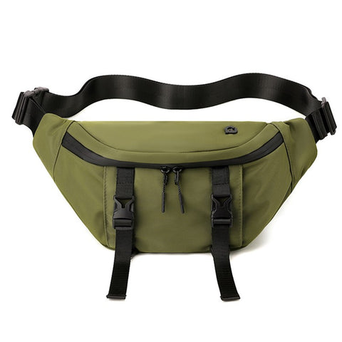 WEPOWER 860 Casual Men Women Chest Bag Waist Pack Nylon Crossbody Bag