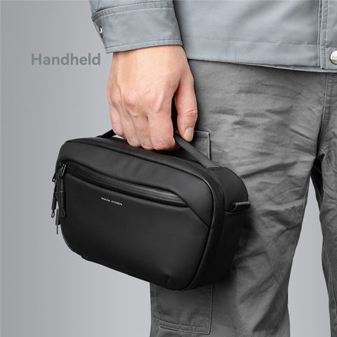 MARK RYDEN MR165 Waterproof Men Single Shoulder Bag Travel Crossbody Bag Built-In Key Holder