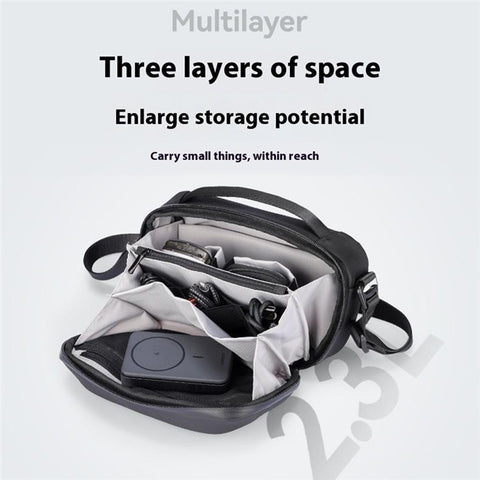 MARK RYDEN MR165 Waterproof Men Single Shoulder Bag Travel Crossbody Bag Built-In Key Holder