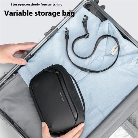 MARK RYDEN MR165 Waterproof Men Single Shoulder Bag Travel Crossbody Bag Built-In Key Holder