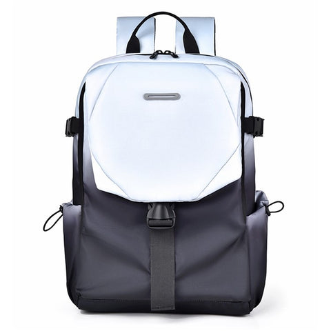 YS3578 Travel Backpack for 15.6-inch Laptop Waterproof Nylon Shoulder Bag with Quick Release Buckle