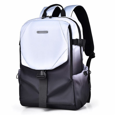 YS3578 Travel Backpack for 15.6-inch Laptop Waterproof Nylon Shoulder Bag with Quick Release Buckle