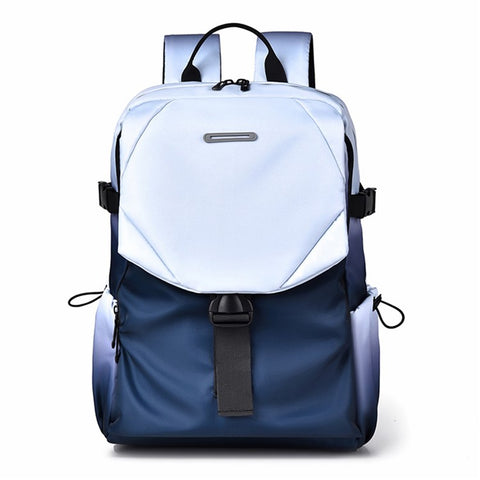 YS3578 Travel Backpack for 15.6-inch Laptop Waterproof Nylon Shoulder Bag with Quick Release Buckl