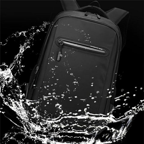 WEPOWER Men Student Travel Casual Backpack Nylon Large Capacity Laptop Storage Daypack