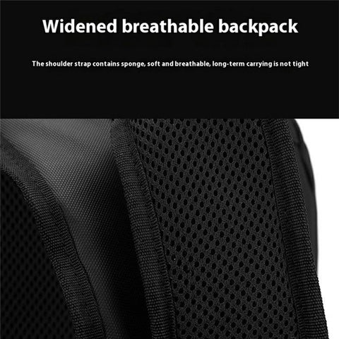 WEPOWER Men Student Travel Casual Backpack Nylon Large Capacity Laptop Storage Daypack