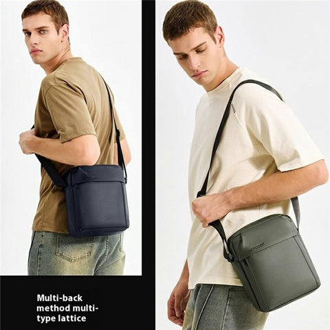 WEPOWER 7685 Travel Commuting Men Crossbody Bag Large Capacity Nylon Single Shoulder Bag