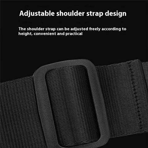 WEPOWER 1315 Stylish Waist Pack Men Crossbody Bag Water Resistant Nylon Chest Bag