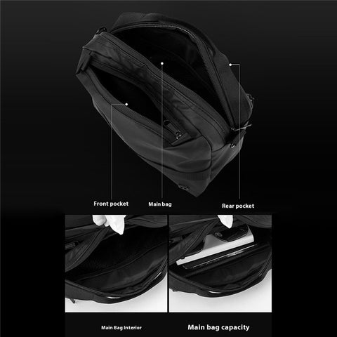WEPOWER 880 Sports Handbag Crossbody Bag Nylon Fabric Waterproof Shoulder Bag