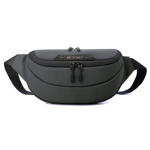 WEPOWER Commuter Chest Bag for Men Crossbody Bag Outdoor Cycling Waterproof Waist Bag
