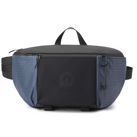 WEPOWER 6630 Large Capacity Waterproof Nylon Waist Pack Unisex Crossbody Single Shoulder Bag