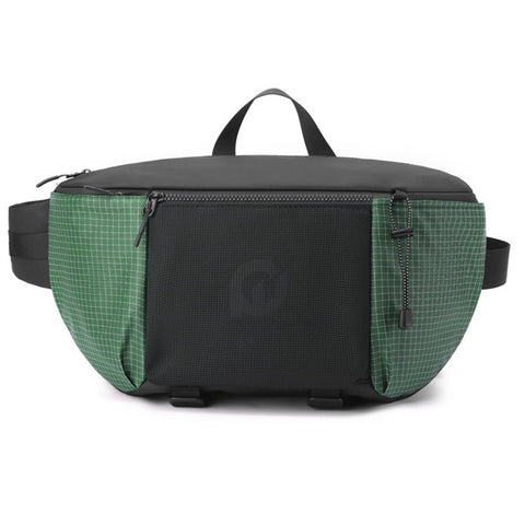 WEPOWER 6630 Large Capacity Waterproof Nylon Waist Pack Unisex Crossbody Single Shoulder Bag