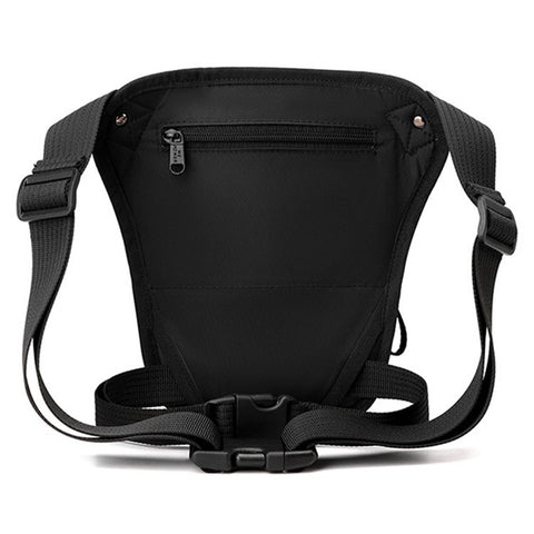 WEPOWER 7110 Nylon Men Waist Bag Chest Pack Leg Pouch for Commuting Outdoor Cycling Sports