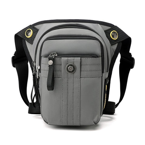 WEPOWER 7110 Nylon Men Waist Bag Chest Pack Leg Pouch for Commuting Outdoor Cycling Sports