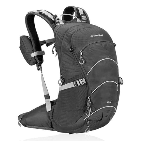 ANMEILU 1023Lightweight Sport Backpack 20L Travel Daypack with Helmet Net and Rain Cover for Women Men