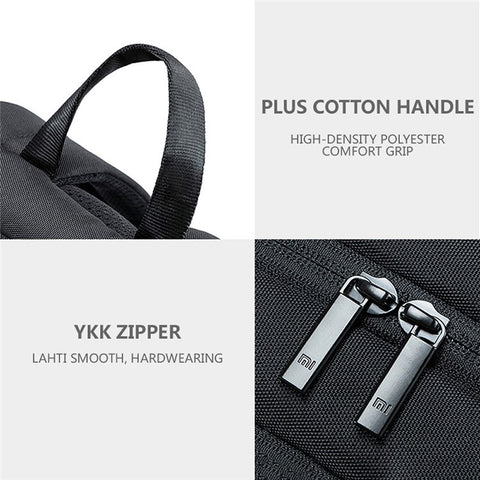 XIAOMI Stylish Business Laptop Backpack 18L Travel Casual 900D Oxford Cloth Waterproof Daypack (Chinese Version)