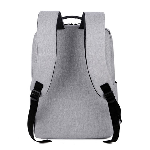 Casual Nylon Oxford Cloth Backpack Waterproof Laptop Dual Shoulders Bag with USB Port